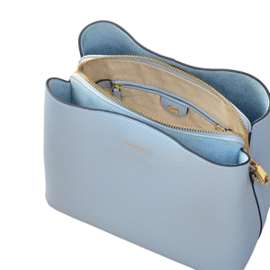 Radley Dukes Place Smoke Blue Medium Compartment Crossbody